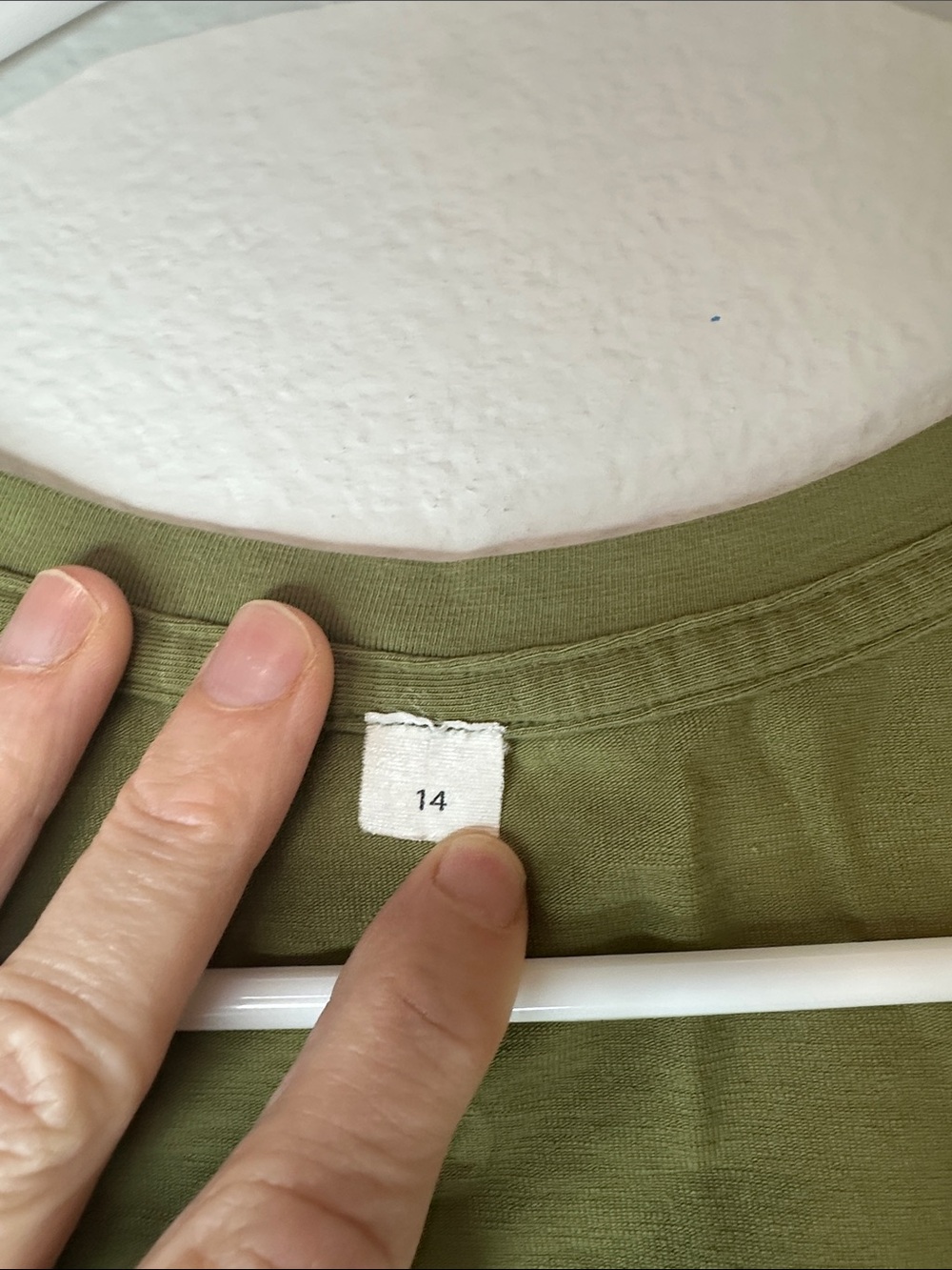 Lululemon Love Tank Top, size 14, green - Picture 8 of 8